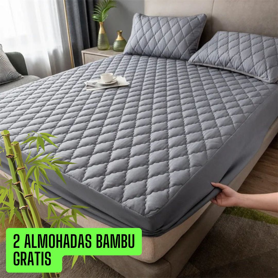 ¡2 ALMOHADAS DE BAMBÚ SEDOSO GRATIS!