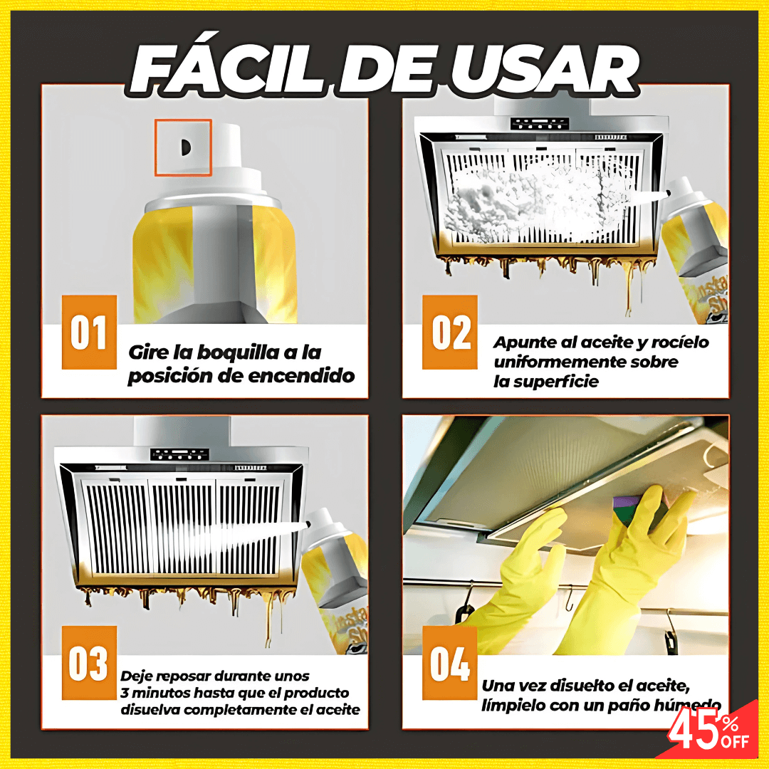 "¡ADIÓS MANCHAS CON CLEANFORCE! 🚀 ELIMINACIÓN INSTANTÁNEA."