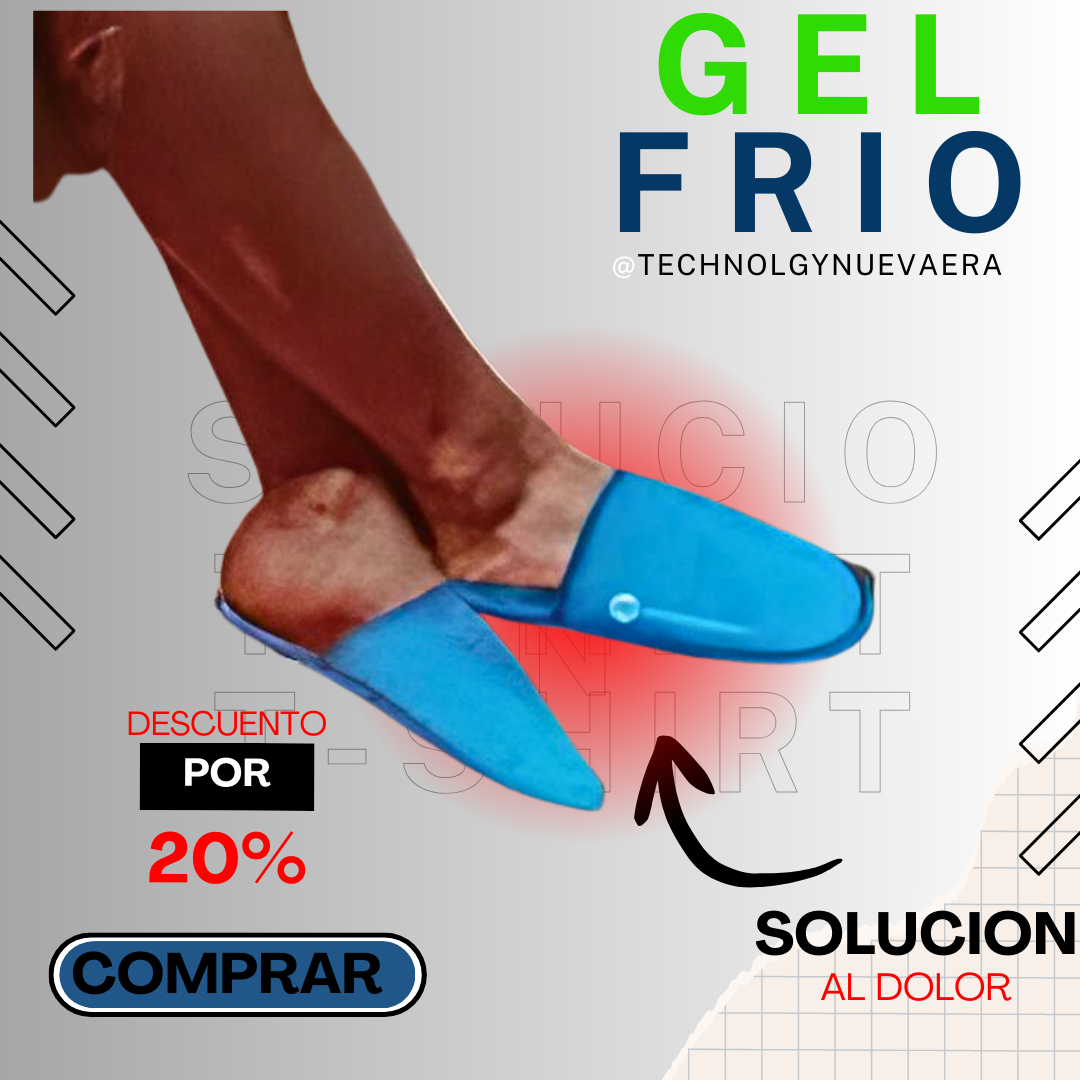 Pantuflas para terapia Fría/Caliente