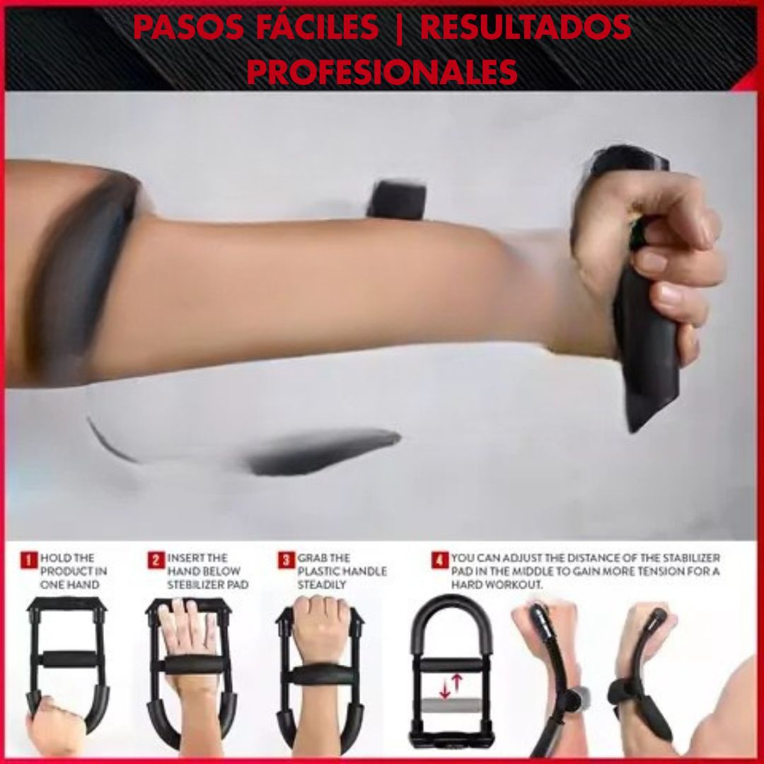 ENTRENADOR DE ANTEBRAZOS: FUERZA Y DEFINICIÓN EN CASA + Plan de Entrenamiento
