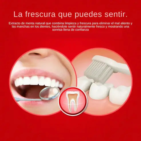 INSPIRADO EN LA NANO-HIDROXIAPATITA, CREADO PARA TU SONRISA
