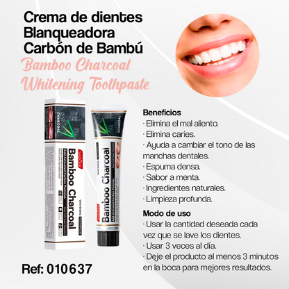 ¡DIENTES MÁS BLANCOS DESDE EL PRIMER CEPILLADO!