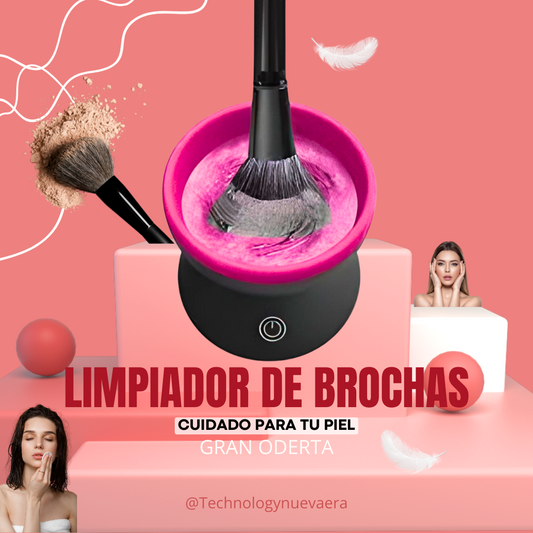 Limpiador de brochas electrico