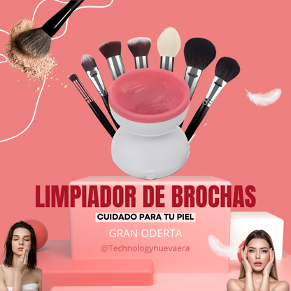 Limpiador de brochas electrico