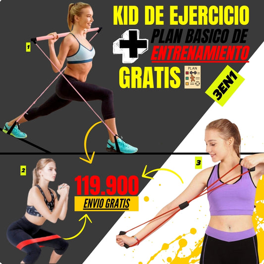 Kit Basico de Pilates en Casa