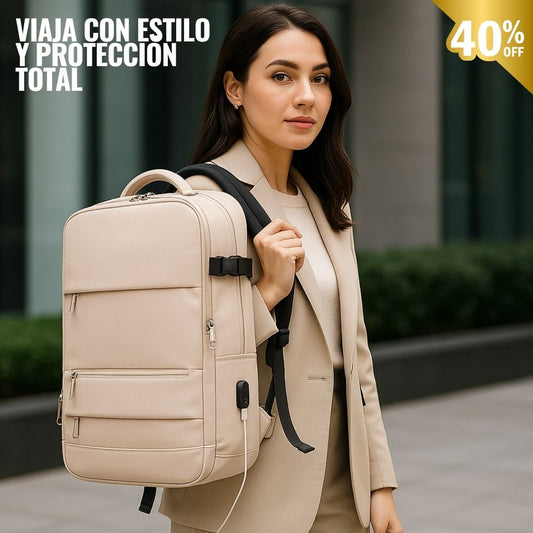 TRAVELDREAM: MOCHILA DE VIAJE IMPERMEABLE Y ELEGANTE