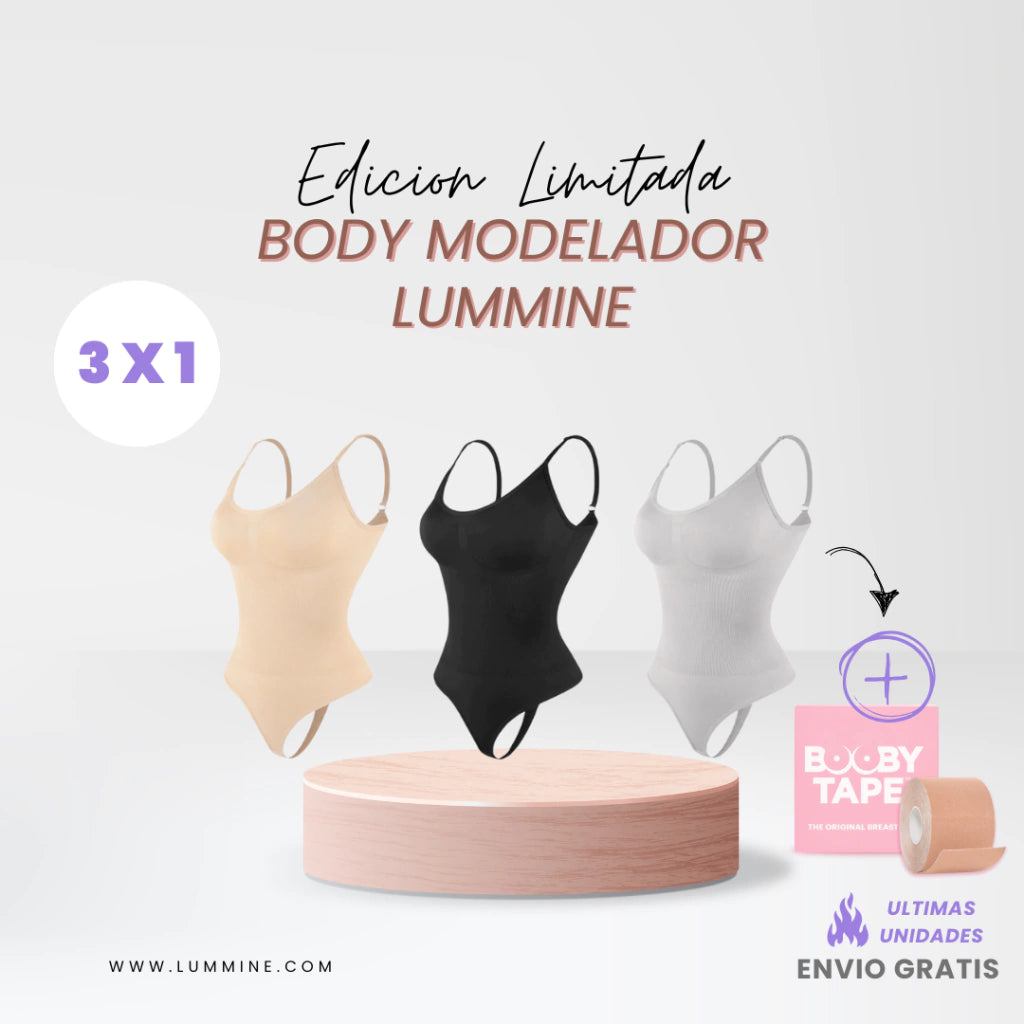 MOLDEA TU FIGURA EN SEGUNDOS – 3 BODYS + BOOB TAPE GRATIS
