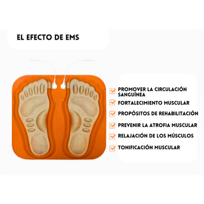 🌟 Estera Masajeadora de Circulación de Pies con Electroestimulador 3D 🌟