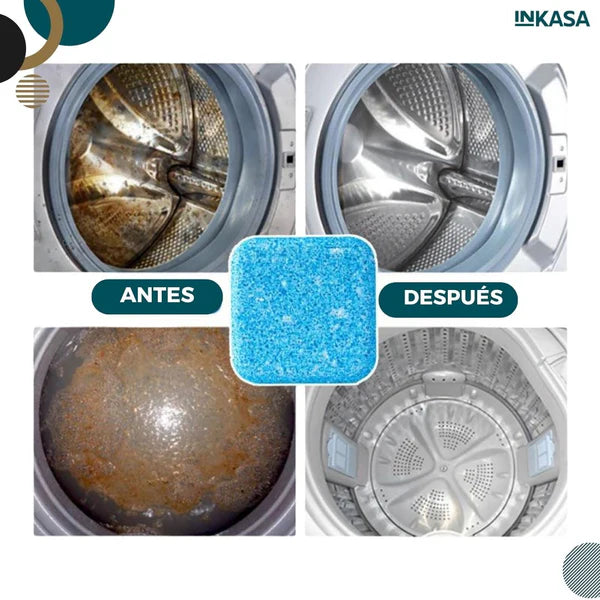 LAVADORA LIMPIA CON 1 TABLETA – PACK x12 EN OFERTA