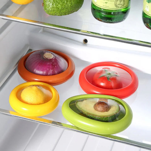 ¡SET DE 4 PIEZAS PARA CONSERVAR TUS ALIMENTOS FRESCOS!