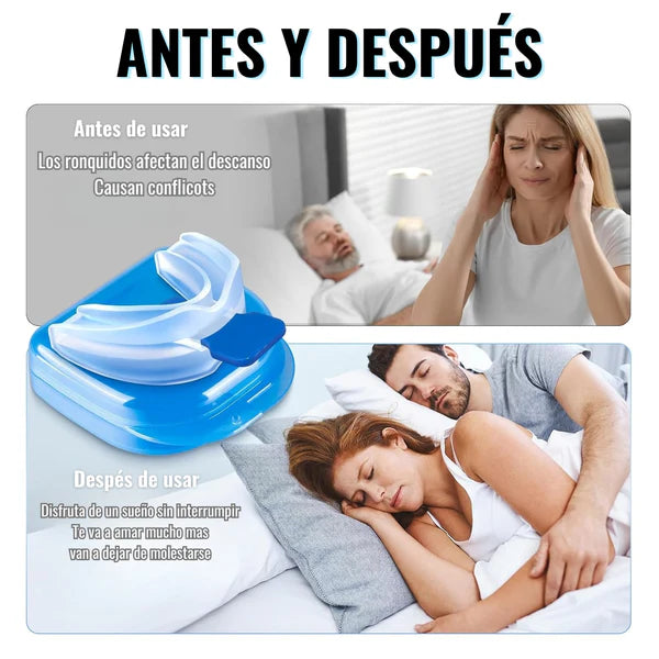 NO MÁS RONQUIDOS. NO MÁS EXCUSAS.