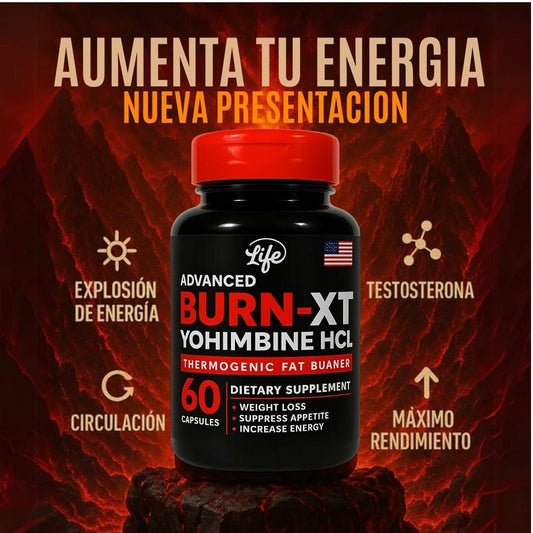 🔥 BURNXT – ENERGÍA, VITALIDAD Y POTENCIA EN CÁPSULAS