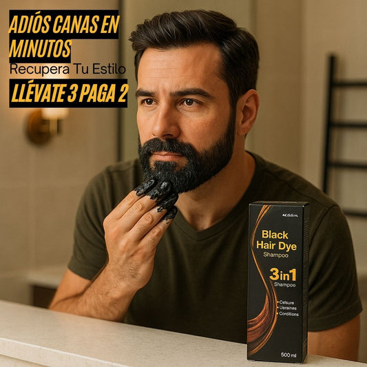 ¿LAS CANAS TE ENVEJECEN? BÓRRALAS EN 15 MINUTOS