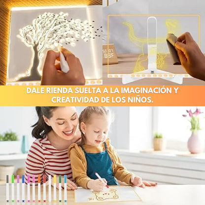 "LUMIBOARD KIDS – ¡APRENDER NUNCA FUE TAN BRILLANTE!" ✨🎨📚