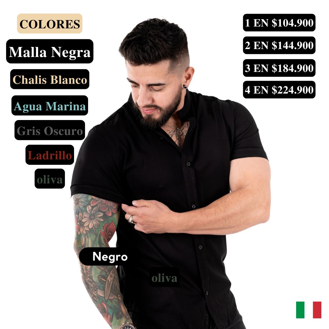 AZZARO CAMISA CHALÍS SLIM FIT – FRESCURA PREMIUM