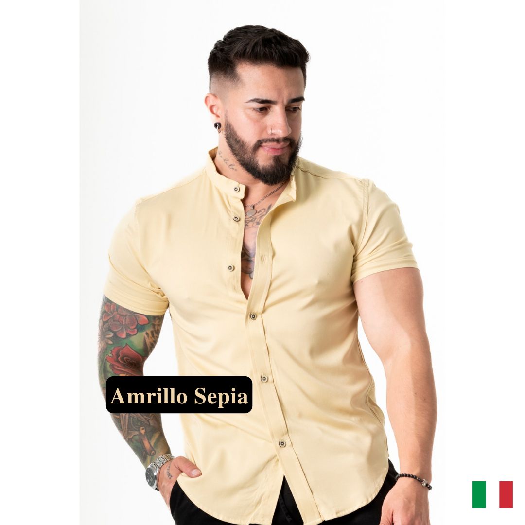AZZARO CAMISA CHALÍS SLIM FIT – FRESCURA PREMIUM
