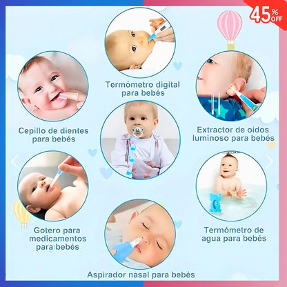 KIT ESENCIAL BABY PRO TU: BEBÉ MERECE LO MEJOR: PROTÉGELO CON CUIDADO Y AMOR ❤️