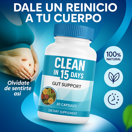 Clean15 Limpieza Completa Estomacal en 15 días