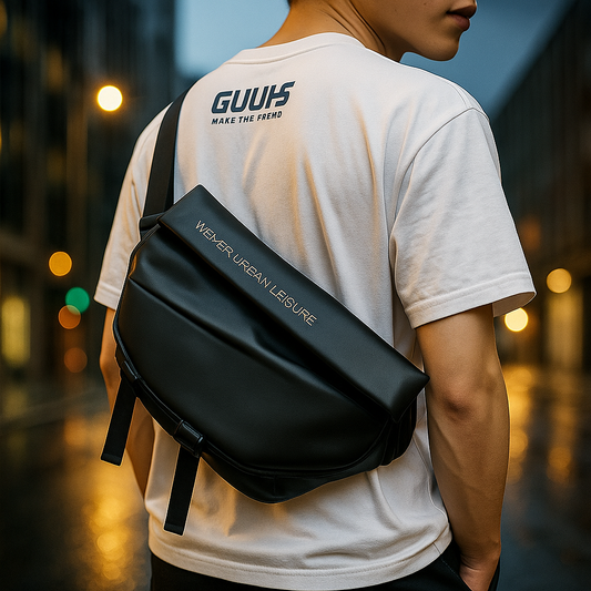 RIÑONERA-BANDOLERA 2 EN 1: SÚPER PRÁCTICA Y SEGURA