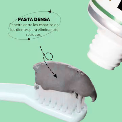 ¡DIENTES MÁS BLANCOS DESDE EL PRIMER CEPILLADO!
