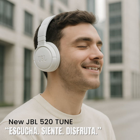 JBL TUNE 520BT – SONIDO PURO Y BATERÍA DE 57 H
