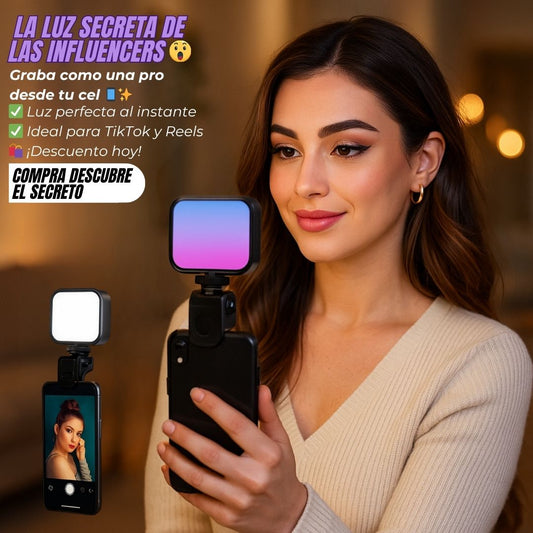 CLIP LED PARA CELULARES – CREA CONTENIDO PERFECTO AL INSTANTE