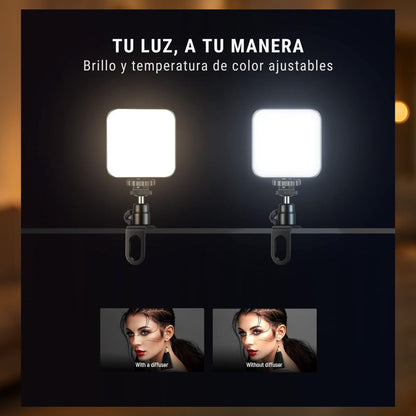 CLIP LED PARA CELULARES – CREA CONTENIDO PERFECTO AL INSTANTE