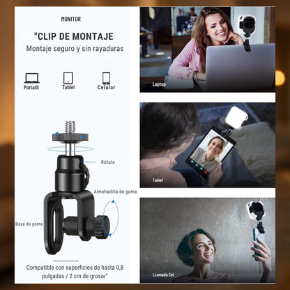 CLIP LED PARA CELULARES – CREA CONTENIDO PERFECTO AL INSTANTE