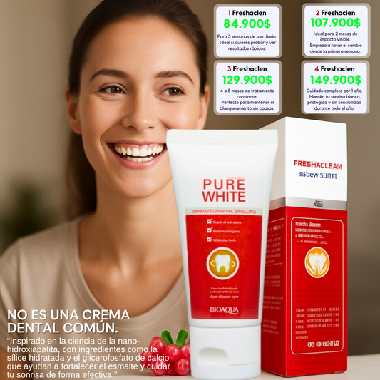 INSPIRADO EN LA NANO-HIDROXIAPATITA, CREADO PARA TU SONRISA