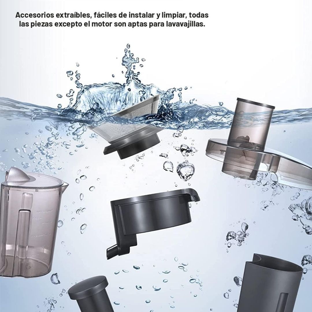 EXTRACTOR DE JUGOS AUTOMÁTICO: NUTRICIÓN EN SEGUNDOS