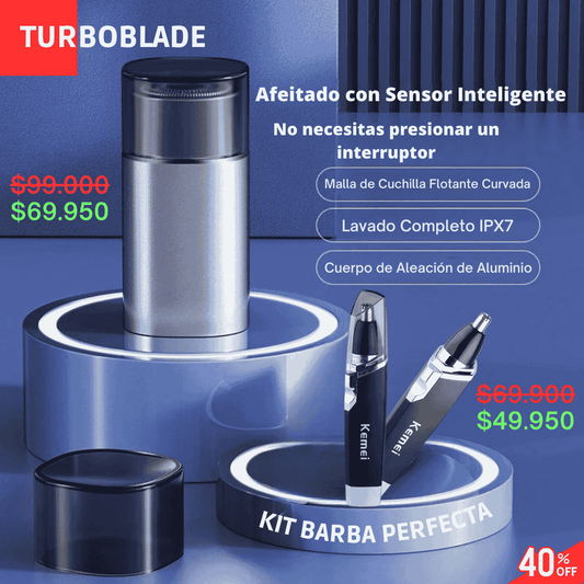 TURBOBLADE PRO: LA DIFERENCIA ENTRE VERTE IMPECABLE O DESCUIDADO