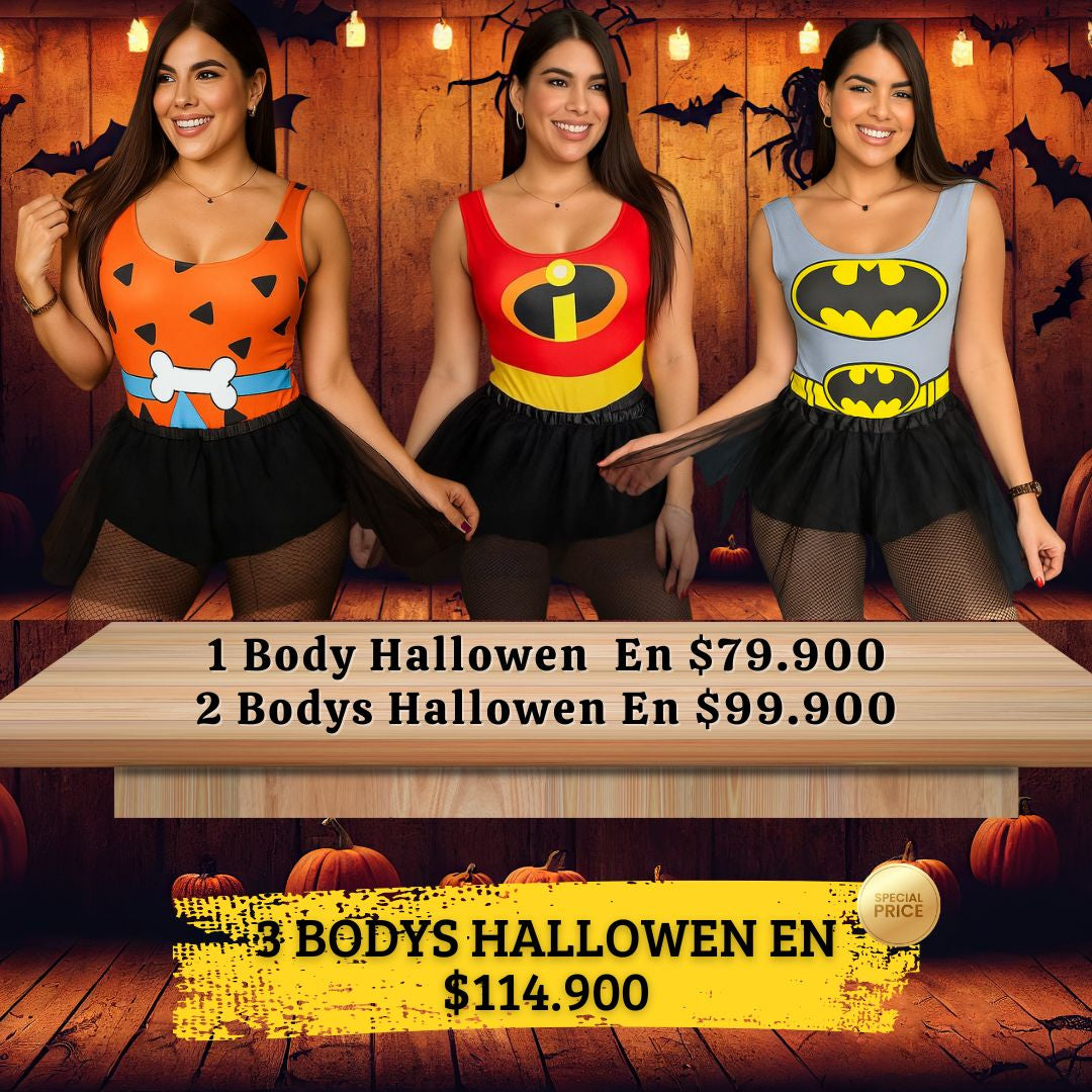 3 DISFRACES PREMIUM DE HALLOWEEN 🎃