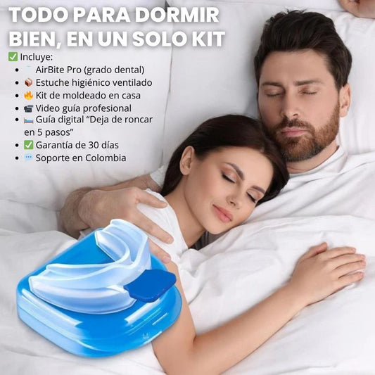 NO MÁS RONQUIDOS. NO MÁS EXCUSAS.