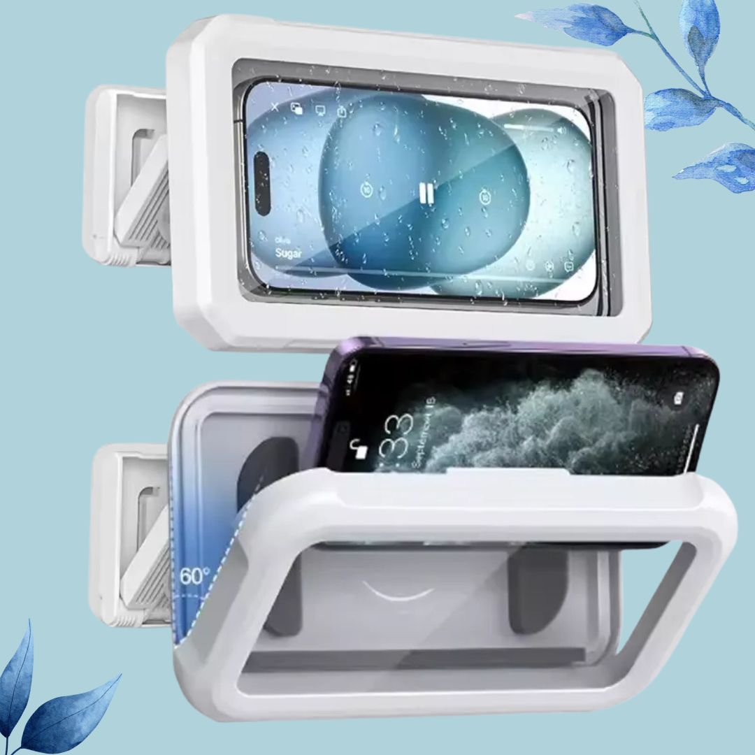 TU CELULAR SIEMPRE A MANO EN LA DUCHA