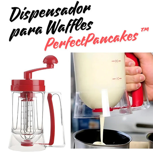 Combo Dispensador de Pancakes + Moldes + Ebook