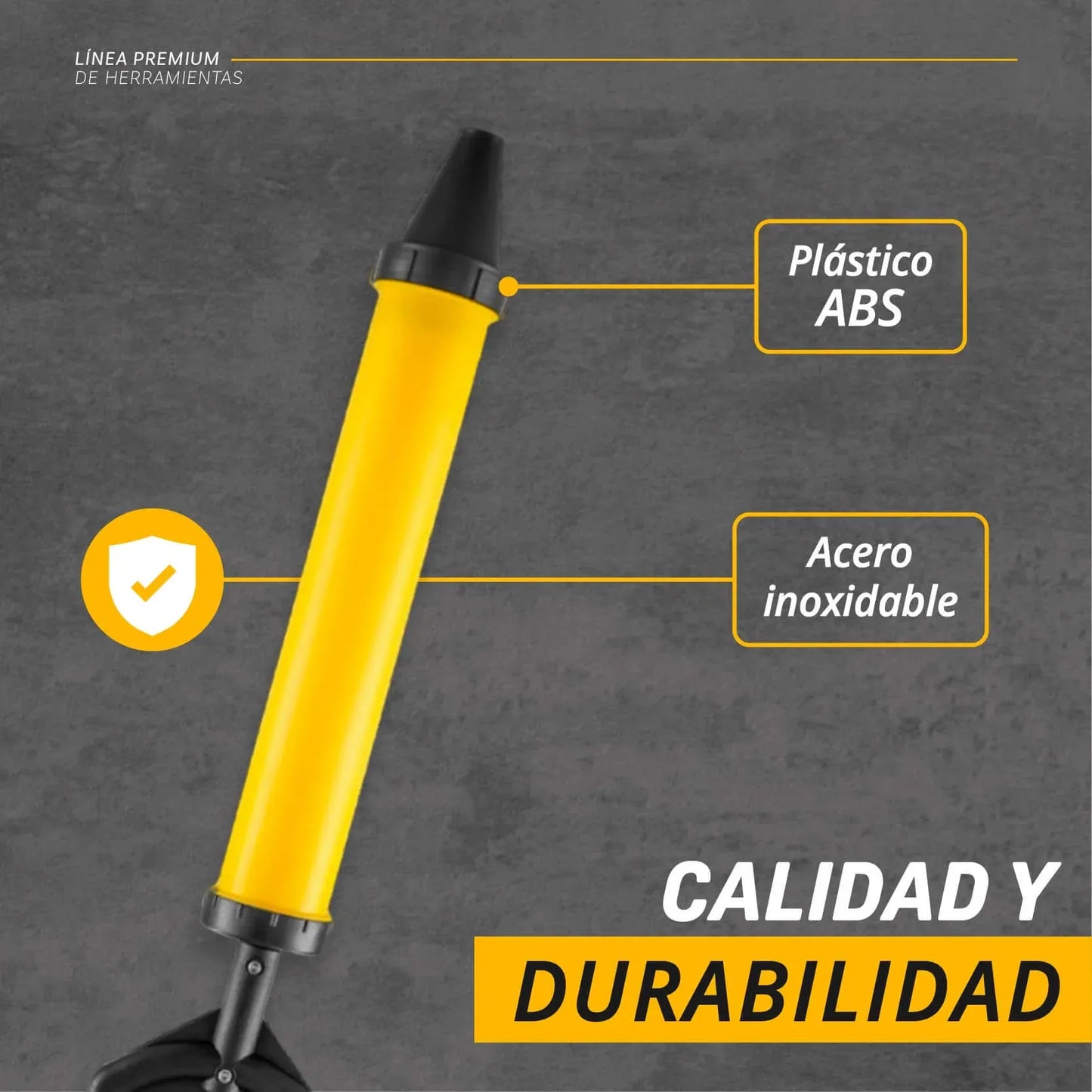PISTOLA APLICADORA DE MORTERO — APLICA CEMENTO FÁCIL, RÁPIDO Y SIN REGUERO