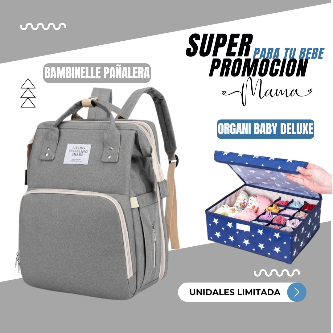 BAMBINELLE – COMBO TODO EN UNO PARA MAMÁS