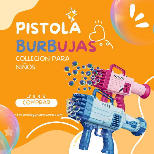 Pistola de Burbujas