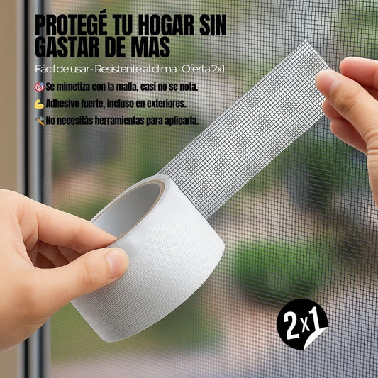 CINTA REPARADORA 5 CM × 2 M – PROTEGE SIN CAMBIAR LA MALLA